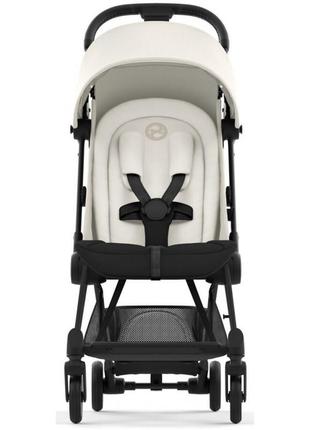 Коляска coya matt black off white