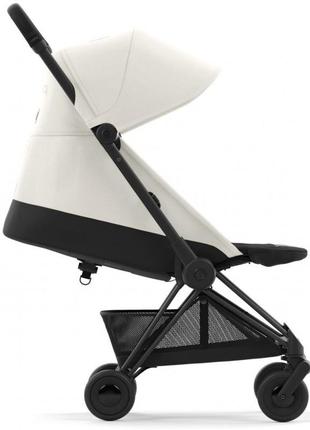Коляска coya matt black off white