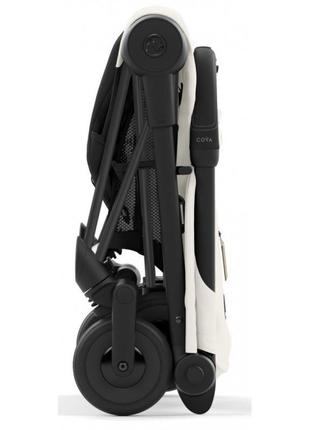 Коляска coya matt black off white
