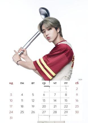 Настенный перекидной календарь 2025 стрей кидс stray kids а4