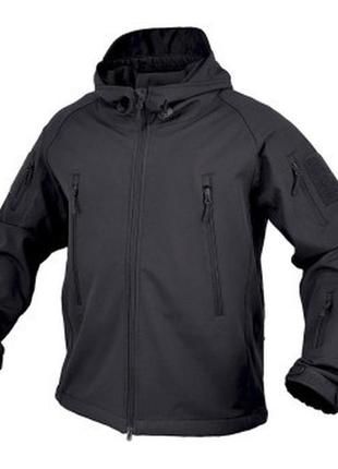 Куртка soft shell texar falcon black size m