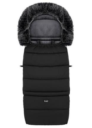 Зимний конверт bair arctic nr-2 black noire черный2 фото