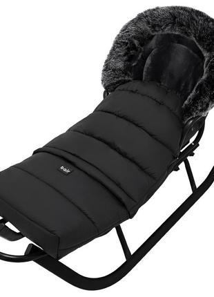 Зимовий конверт bair arctic nr-2 black noire чорний9 фото