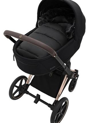 Зимовий конверт bair arctic nr-2 black noire чорний5 фото