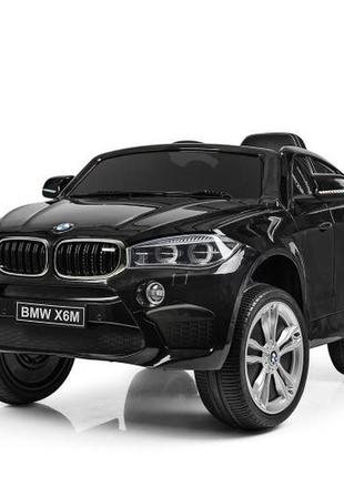 Дитячий електромобіль джип bmw x6 (чорний колір)