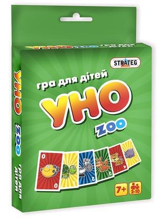 Настольная игра "уно zoo" 7016 (укр.)