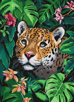 Картина по номерам. величість джунглів ідейка kho4350 40х50, найкраща ціна