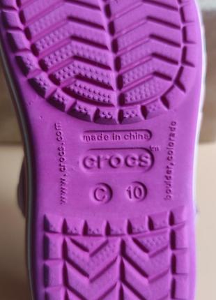 Босоножки крокс crocs  c10  р.27 длина стельки 16,5 см.6 фото