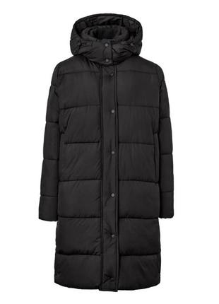❇️классное, приятно-мягкое, теплое зимнее стеганое пальто tchibo(немечки), р.44-46(38 евро)2 фото