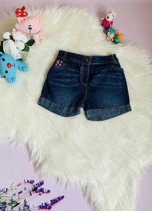 Джинсові шорти george дівчинку 4-5 років