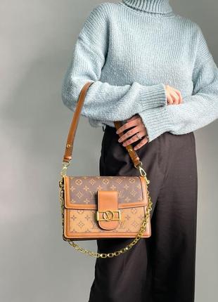 Женская сумка louis vuitton dauphine mm bag8 фото