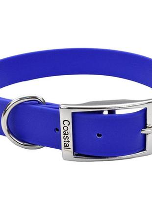 Біотановий нашийник для собак coastal fashion waterproof dog collar синій 2.5x61 см (76484491153)1 фото