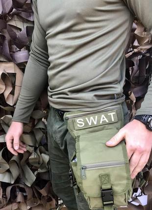 Поясна поясна сумка тактична штурмова swat найкраща ціна на pokuponline3 фото