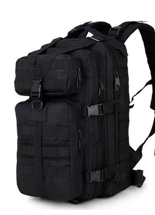 Уценка брак на молнии рюкзак тактический военный 50l черный oxford 800d  лучшая цена на pokuponline