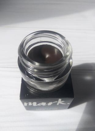 Жидкая подводка для бровей deep brown mark avon1 фото