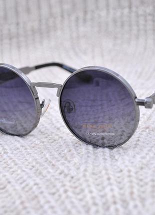 Фирменные солнцезащитные круглые очки marc john polarized unisex mj07922 фото