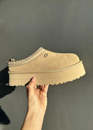 Угги ugg tazz 37 - в наявності, тапочки ugg на платформі1 фото