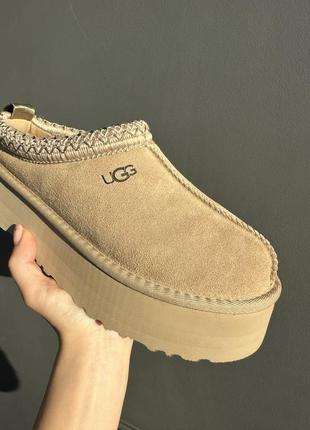 Угги ugg tazz 37 - в наявності, тапочки ugg на платформі3 фото