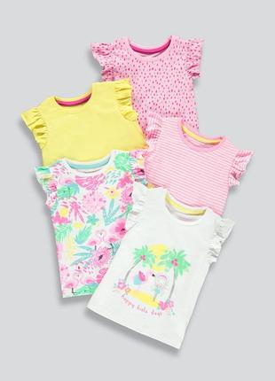 Футболки matalan 12-18 мес