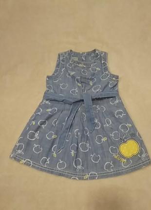Платье на девочку 12-18 месяцев.