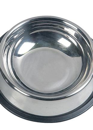 Миска для котов cat bowl antislip flamingo 10 х 3,5 см 180 мл хром (5415245012100)