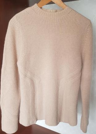 Кашемировий свитер объёмной вязки, кашемир autograph1 фото
