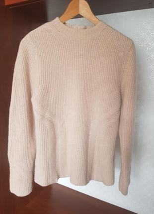Кашемировий свитер объёмной вязки, кашемир autograph8 фото