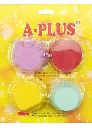 Набір силіконових форм 12 шт. для кексу a-plus 1969 с