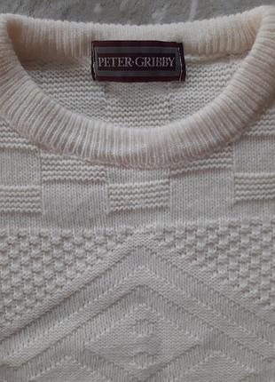 Свитер плотной вязки оверсайз. peter gribby