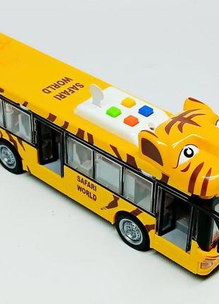 Автобус wenyi "safari world" музыкальный 29 см wy917a