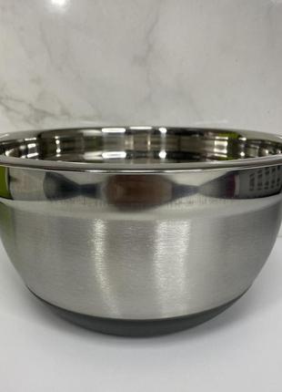 Миска глубокая с силиконовым дном 18 см german bowl a-plus 0811