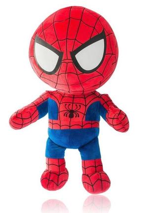 Мягкая плюшевая игрушка супергерои марвел 30 см - спайдермен (чиби) - человек паук1 фото