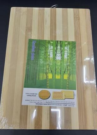 Дошка обробна interos бамбук 20х30х1,8 см y-20 896982 фото