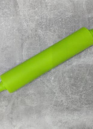 Скалка для раскатки теста a-plus силиконовая 45 см зелёная