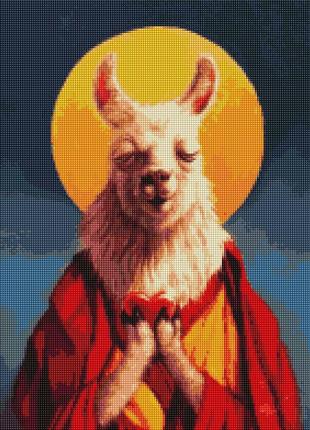 Картина алмазная мозаика далай лама ©lucia heffernan