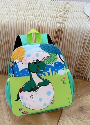 Рюкзак детский, рюкзачок детский динозаврик, наплечник1 фото