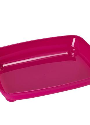 Туалет для кошенят moderna arist o-tray 27.9х37х6.2 см яскраво-рожевий (5412087013586)