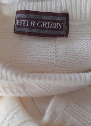 Свитер плотной вязки оверсайз. peter gribby