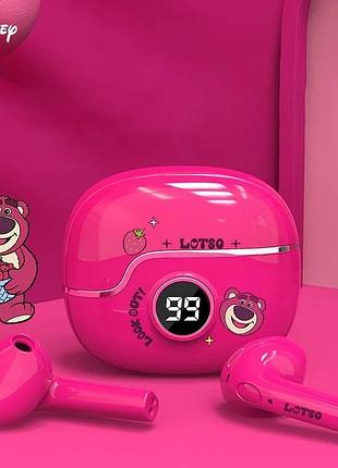 Bluetooth-навушники disney t8 з світлодіодним дисплеєм батареї