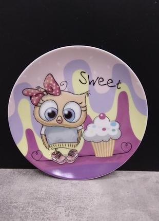 Детский набор столовой посуды из 3 предметов limited edition sweet owl c5257 фото