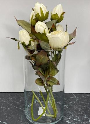 Ваза стеклянная 29 см trendglass flora 35940