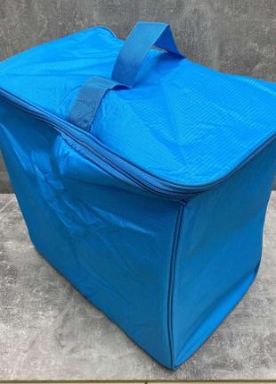 Термосумка 35*23*37 см stenson bag-12 голубая