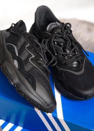 Кроссовки adidas ozweego  adipren  black кросівки5 фото