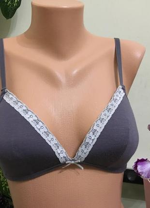 Удобнейший хлопковый бюстгальтер ellen amber 75b  без косточек