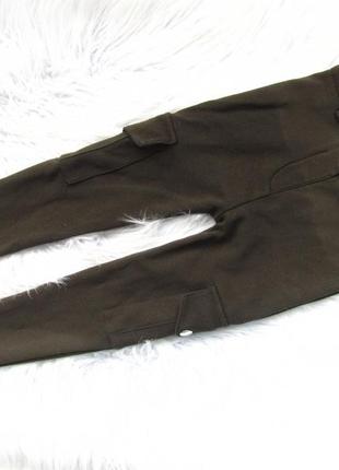 Стильные стрейчевые штаны брюки милитари river island1 фото
