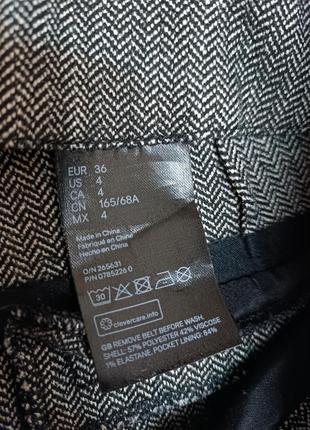 Теплые брюки осень зима h&amp;m 36/8/6/s/38/10/m5 фото