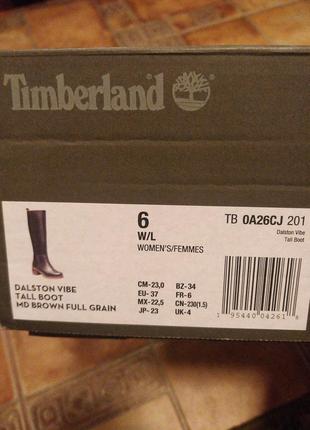 Чоботи жіночі timberland dalston vibe9 фото