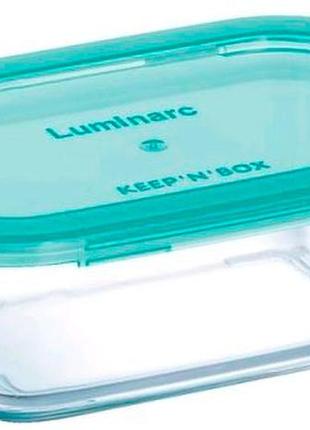 Ємність прямокутна для їжі 820 мл luminarc keep`n box lagoon 5518p lum