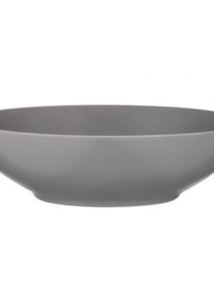 Тарілка супова 20 см ardesto cremona dusty grey ar2920grc1 фото