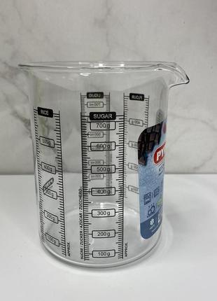 Мерный стакан стеклянный 750 мл pyrex kitcken lab labbk75/7646